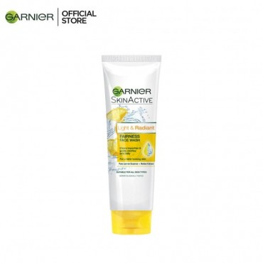 Garnier Skin Naturals Light & Radiant Fairness Face Wash For All Skin Types 50ml