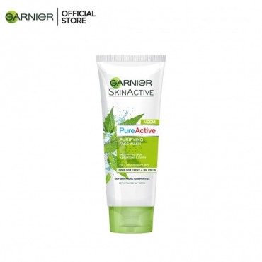 Garnier Skin Active Pure Active Neem Purifying Face Wash For Normal To Oily Skin 100ml