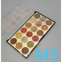 Miss Rose 18 Colors Matte+Glitter+Shimmer Eyeshadows Palette