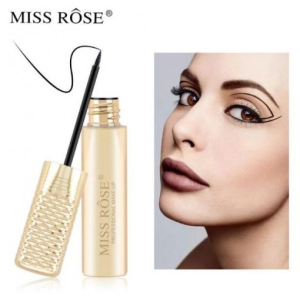 Miss Rose Black Eyeliner Golden Packing