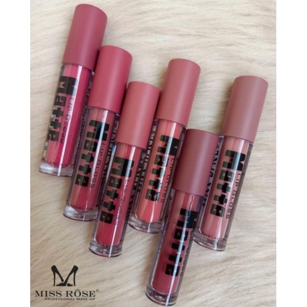 Miss Rose Matte Nude Liquid Lipsticks