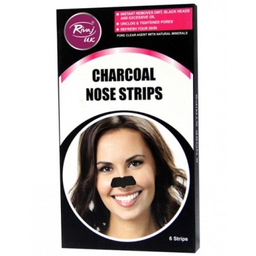 Rivaj UK Charcoal Nose Strips (6 Strips)